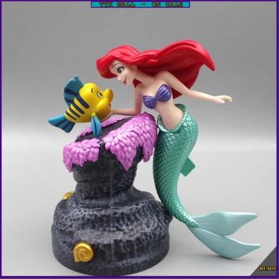 Model Toys Doll Cake Decorations Little Mermaid Princess Ariel FigureCake Topper Gift Cake Fairy Decor7.4/19cm Family Birthday Party Cake Topper Supplies Gift Toy Doll Model Ornaments
