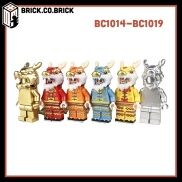 Đồ chơi Lắp ráp Nhân vật Múa Lân Sư Rồng Ngày Tết Lễ Hội Minifigure Hóa
