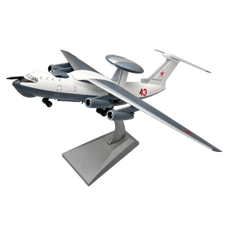 1:200 Scale Soviet Beriev A-50 Mainstay Early Warning Aircraft Diecast ...