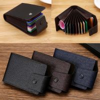 Feng Qi shop Multifunctional Card Set For Men And Women Organ Card Bag ID Card Bank Card Credit Card Clamp Business ID Credit Card Wallet Holder Name Cards Case Pocket Organizer