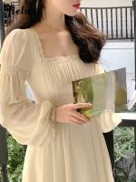 【HOT】◙♗ Jielur Color Korean Fashion Piece Sleeve Even Dresses