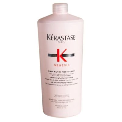 Kerastase Genesis Bain Nutri-Fortifiant Anti Hair-Fall Fortifying Shampoo 1000 ml แชมพูสำหรับผมแห้ง อ่อนแอหลุดร่วงง่าย