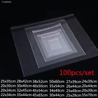 ♠○ 100pcs/set Clear Self-adhesive Sealing Plastic Bags Gift Jewelry Packaging Bag Candy fruit clothing Packaging Bag Resealable66