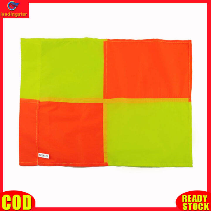 leadingstar-rc-authentic-soccer-referee-flag-for-fair-play-sports-match-football-rugby-hockey-training-linesman-flags