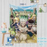 Anime Blanket  Character Blanket  Dr Stone Custom Design Blanket