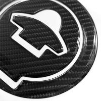 2X Motorcycle Carbon Fiber Fuel Tank Cover Sticker Decal for YAMAHA YZF-R3 R25 R15 MT-03 Gas Cap Protection Sticker