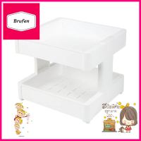 ชั้นวางอเนกประสงค์ 2 ชั้น KECH 35.5x39.5x33 ซม.PLASTIC RACK KECH IN SPACE 2-TIER 35.5X39.5X33CM **ราคารวม Vat แล้วค่ะ ไม่มีบวกเพิ่ม**