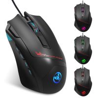 USB Wired Gaming Mouse 9 Button Macro Programmable RGB Light Luminous 7200 DPI Adjustable Office PC Game Mice