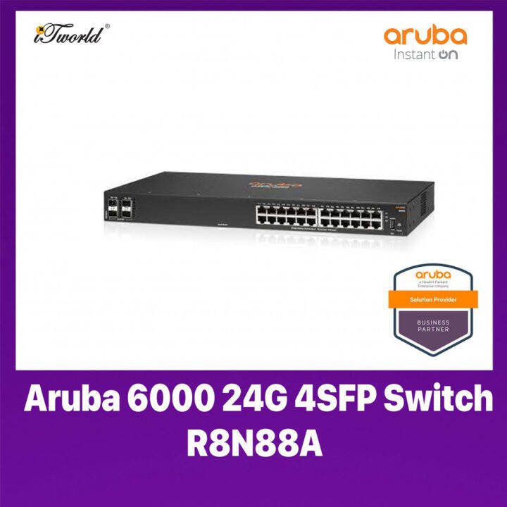 Aruba 6000 24G 4SFP Switch - R8N88A | Lazada