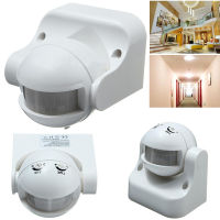 Bokali 1 ชิ้น 220 โวลต์กลางแจ้ง 180 ° อินฟราเรด PIR Motion Sensor ตรวจจับผนังสวิตช์ไฟ LED