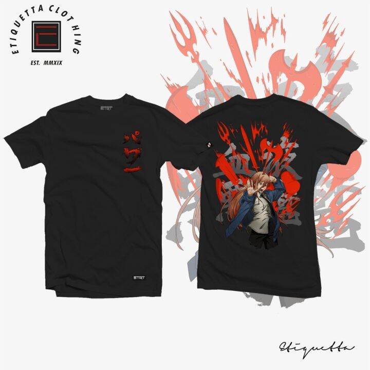 Chainsaw Man SVG & Vector Design V02 in 2023  Anime tshirt, Anime  character design, Anime