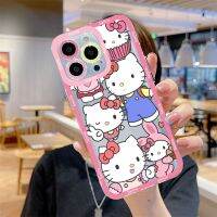 Kawaii Sanrio Hello Kitty Transparent Phone Case For Xiaomi Mi 13 12 11 10 lite 11i 12S Poco M3 M4 MIX 3 4 Pro Ultra 5G 4G Cover