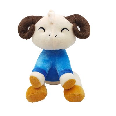 JSchlatt Ram ของเล่นตุ๊กตา Schlatt Plushie Jambo Jschlatt Youtooz Ram Peluches ตุ๊กตา Jschlatt Soft Stuff Jouets Pour Enfants ของขวัญ