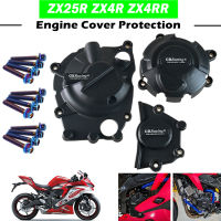 Motorcycles Engine Cover Protection GB Racing For KAWASAKI ZX-25R 2020-2021-2022-2023 ZX25R ZX4R ZX4RR