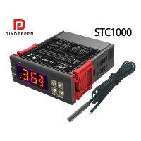 STC1000 STC-1000 ตัวควบคุมอุณหภูมิ thermostat เทอร์โมสตัต เครื่องควบคุมอุณหภูมิ AC 110-220V ด้วยเทอร์มิสเตอร์ ตู้ฟักไข่, เลี้ยงสัตว์, ปลูกเรือนกระจก, ปรับอุณหภูมิ, ตู้ปลา