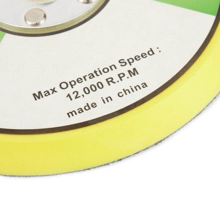 ดิสก์ขัดกระดาษทรายขนาด1-6-แผ่นรองด้านหลังตะขอ-amp-ห่วงสำหรับเครื่องมือขัดทรายนิวเมติก