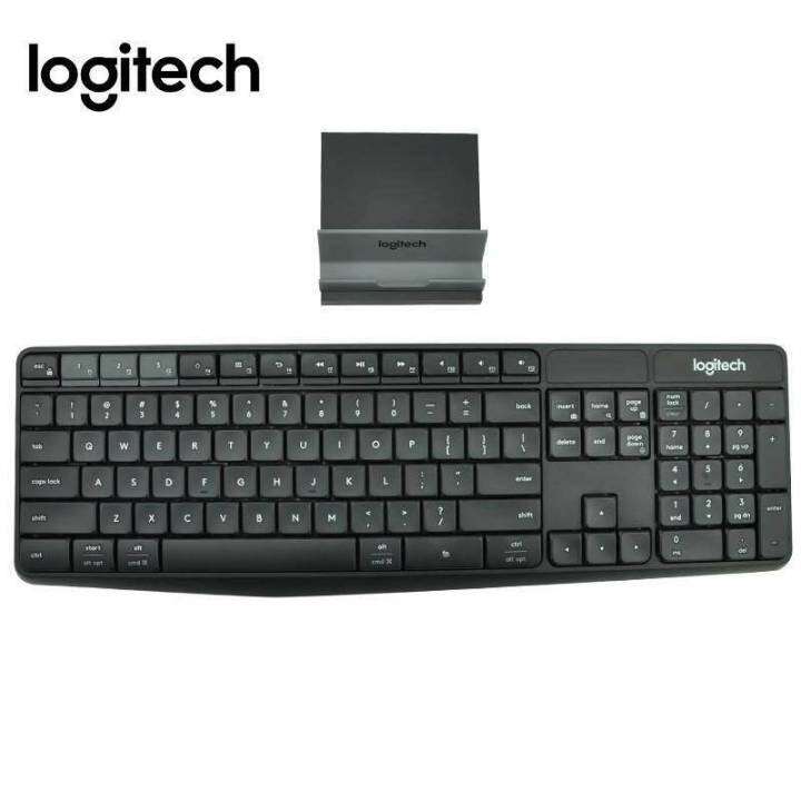 LOGITECH K375s MULTIDEVICE WIRELESS KEYBOARD AND STAND COMBO (920