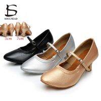 hot【DT】 Flamenco Shoes Latin Heels 5cm 7cm Ballroom Shoe Ladies zapatos de baile mujer