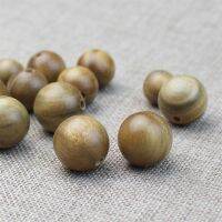 【cw】 10PCS Sandalwood Loose Beads Fragrant Verawood Round 8mm 10mm 12mm 15mm TSB0173