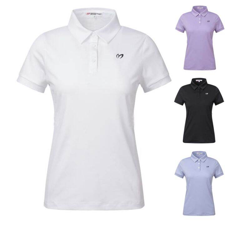 golf-clothing-womens-short-sleeved-sweat-wicking-breathable-t-shirt-slim-fit-top-fashion-polo-shirt-castelbajac-ping1-footjoy-le-coq-mizuno-callaway1