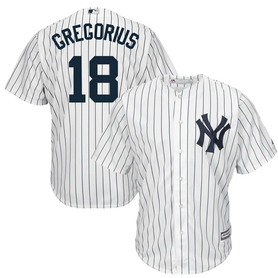 New York Yankees Didi Gregorius jersey youth medium gray