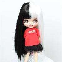 YESTARY BJD วิกผมตุ๊กตาเหมาะสำหรับ Blythe ไซส์ตุ๊กตาอุปกรณ์เสริมผมม้วนเส้นไหมอุณหภูมิผมอุปกรณ์เสริมตุ๊กตาผมยาว