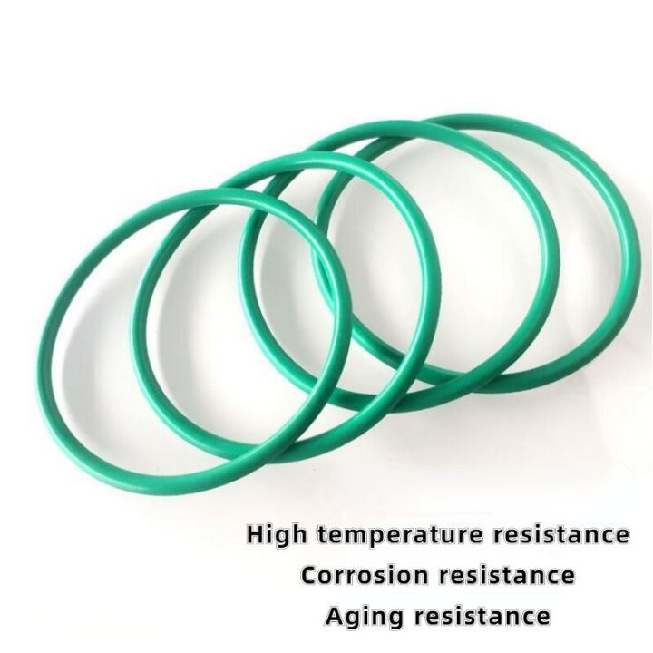 1pcs-rubber-ring-green-fkm-o-ring-sealing-insulation-oil-high-temperature-resistance-cs-3-55mm-id-218mm-340mm-gas-stove-parts-accessories