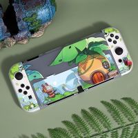 เคสสำหรับนินเท็นโดสวิตช์เคส OLED อุปกรณ์เสริมเปลือกแข็ง Joycon แบบนิ่มเคสป้องกันลายอะนิเมะสำหรับเกมคอนโซลอุปกรณ์เสริมสวิตช์