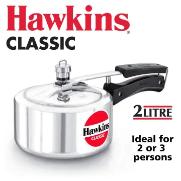  Hawkins HC20 Contura 2-Liter Pressure Cooker, Small, Aluminum:  Home & Kitchen