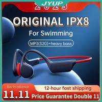 MP3กันน้ำหลัง IPX8บลูทูธชุดหูฟังการได้ยินทางกระดูกของแท้สำหรับ Shokz Openswim ตะขอเกี่ยวหูพร้อมไมโครโฟนหูฟังกันน้ำ