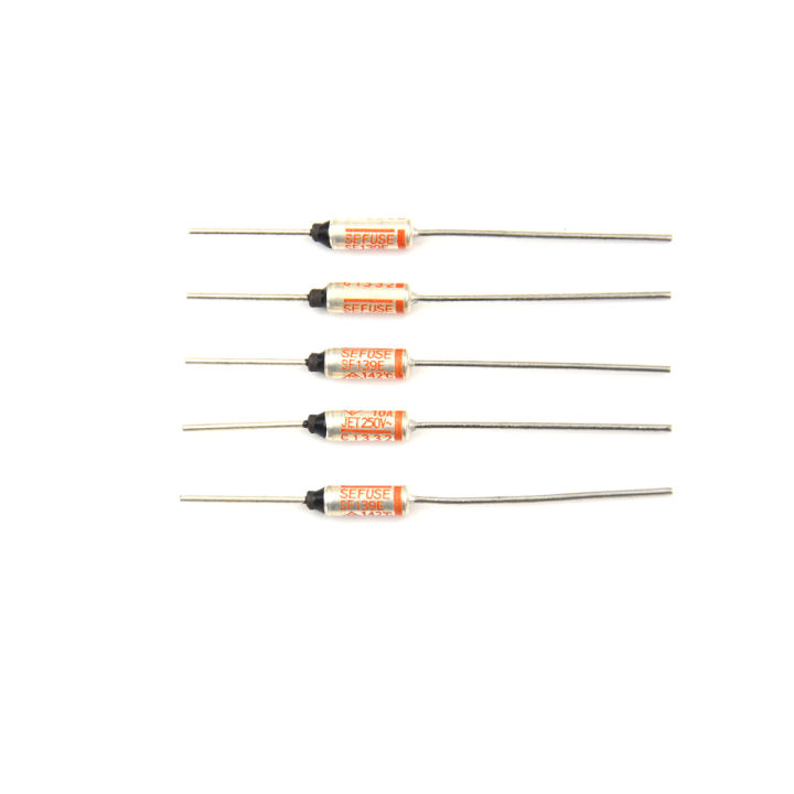 5pcs-sf139e-sefuse-cutoffs-ฟิวส์ความร้อน-142-c-142-องศาเซลเซียส-10a-250v-tutue-store