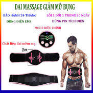 Đai massage giảm mỡ - Đai X300 nịt bụng giảm mỡ, đai mát xa giảm mỡ