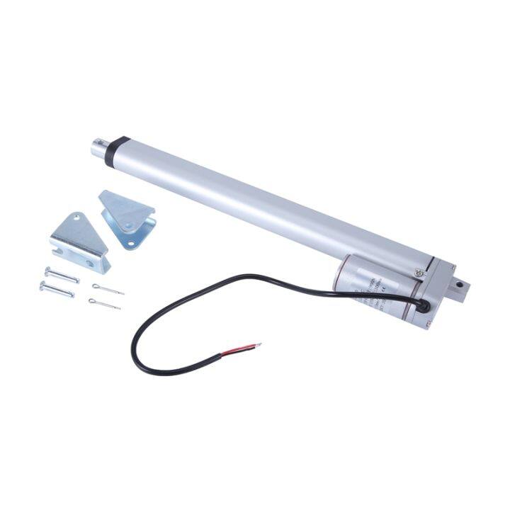 DC12V 12Inch Stroke Linear Actuator with Mounting Bracket 900N(225Lbs ...