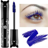 Black White Mascara Cat Eye Primer Eyes Makeup Color Mascara Waterproof Fast Dry Eyelashes Curling Lengthening Makeup Eye Lashes