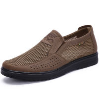 Mens Casual Shoes Summer Style Mesh Flats Shoes For Men Loafers Leisure Shoes Breathable Outdoor Walking Footwear Big Size 48