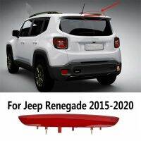 โคมไฟ LED ป้ายจอดรถไฟเบรคด้านหลังดวงที่สามสำหรับรถ Jeep Renegade 2015-2020 68247167AA ไฟสูงไฟคำเตือนหยุด