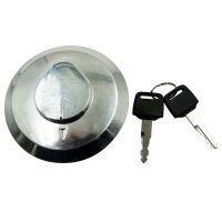 【cw】Motorcycle accessories Motorcycle Parts Replacement Aluminium Fuel Gas Tank Cover Lock Gas Cap Set With Two Keys Suitable for Honda King 125 CBT125