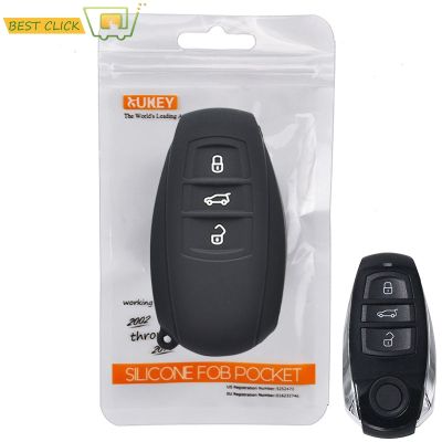 Misima ซิลิโคนกรณีกุญแจรถสำหรับ VW Touareg ปก Keyless ระยะไกล Fob เชลล์แจ็คเก็ตแขนป้องกัน