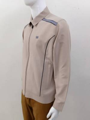 เสื้อแจ็คเก็ตกึ่งสูทสีกากี ใส่ได้ ชาย หญิง ซิปหน้า คละไซร์งานผลิตในไทยจากโรงงานครบวงจร