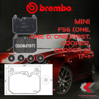 ผ้าเบรคหน้า BREMBO MINI F56 (One, One D, One First, Cooper, Cooper S) ปี 17-&amp;gt; (P06097B)