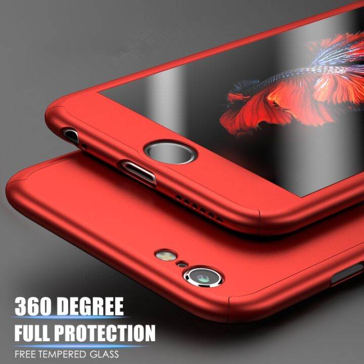 enjoy-electronic-360-full-body-cover-protective-phone-case-glass-for-iphone-11-pro-max-xs-x-xr-7-8-plus-6-6s-5-5s-se-2-2020-hard-shockproof-cover