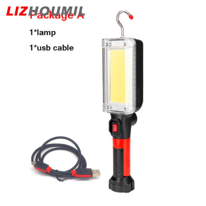 lizhoumil-ไฟฉายแรงสูงสำหรับงาน-led-แบบพกพาไฟ700lm-กันน้ำ-usb-ไฟฉายทรงซังข้าวโพดตะเกียงตั้งแคมป์พร้อมตะขอ