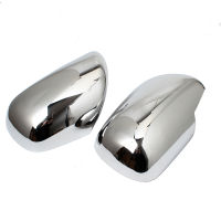 สำหรับ Toyota Land Cruiser Prado 120 FJ120 2003-2009 Chrome รถด้านหลังกระจกมองข้างกระจกฝาครอบ Trim Caps Shell Case