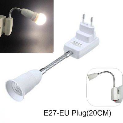 E27 EU Plug Socket Adapter Bulbs Plug Light Lamp Bulb All Direction Extension Adapter Extenders For Home Light Fixtures