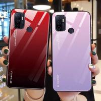 พร้อมส่งทันที Case Realme 7i เคสกระจกสองสี เคสเงาไล่สี ขอบนิ่ม TPU CASE เคส realme 7i