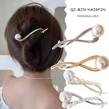 Dropship Simple Modern Elegant Temperament Hairpin Senior Sense Of Hair  Accessories Female to Sell Online at a Lower Price