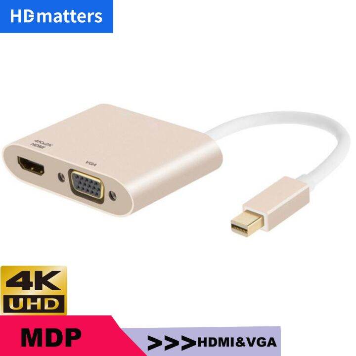 ۩ Macbook pro HDMI adapter 4K Mini DP to hdmi vga adapter hdmi vga mac