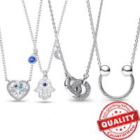 【cc】❄●  Sterling U Pendant Chain Necklace 925 for Jewelry Making