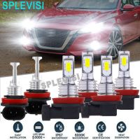 ไฟหน้า LED ไฟตัดหมอก Hi Low Beam Bulbs HID สีขาวสำหรับ Nissan Sentra 2013-2019 Altima 2007-2019 X-Trail 2015 2016 2017-2019