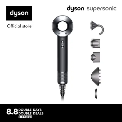 Dyson Supersonic ™ Hair Dryer HD08 (Black/Nickel) ไดร์เป่าผม ไดสัน สี ดำ